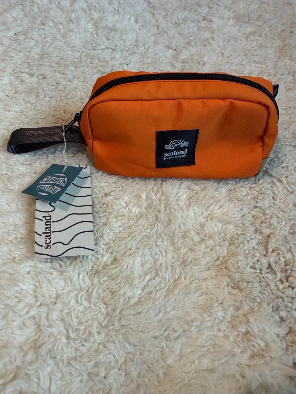 NWT - Sealand Men's Toiletry Bag with Wrist Strap
